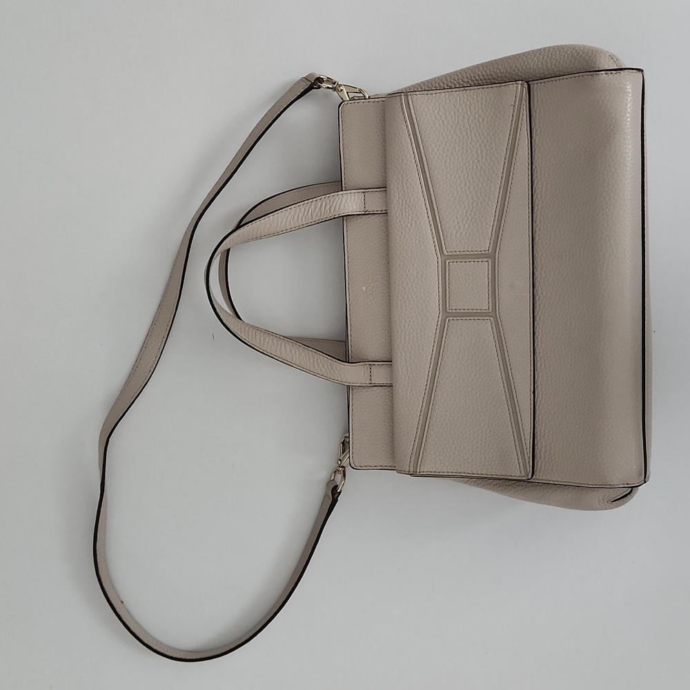 Kate Spade Nude Bowtie Leather Handbag
